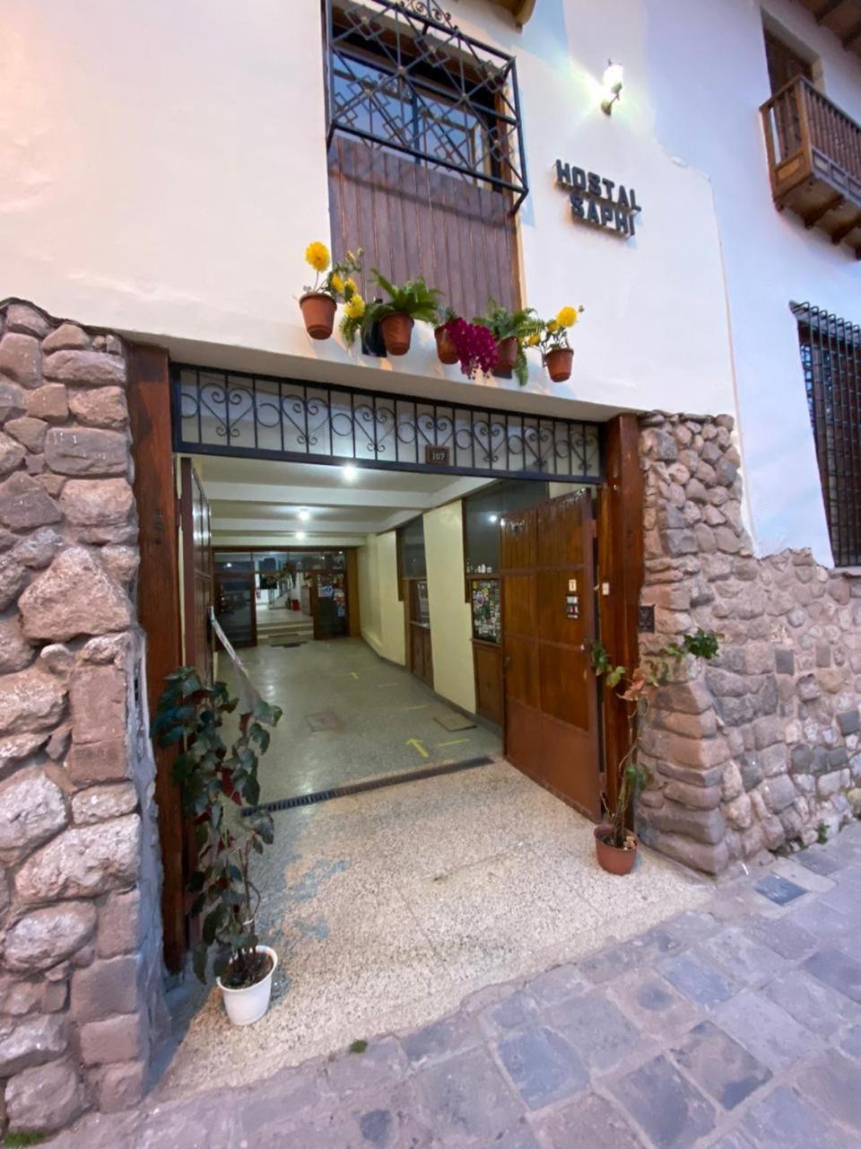 Hostal Saphi - Excelente ubicación Cuzco Exterior foto